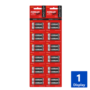 PILA CARBÓN AA TIRA 24 UN