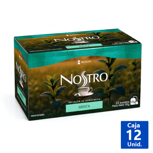 TÉ NOSTRO MENTA 20 BOLSITAS